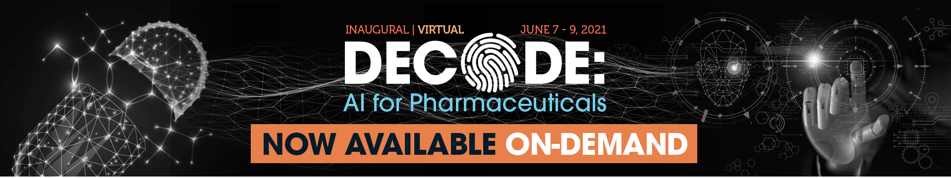 DECODE: AI for Pharmaceuticals Banner Image
